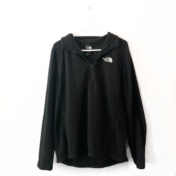 The North Face Black 1/4 Zip Pullover - Picture 1 of 6